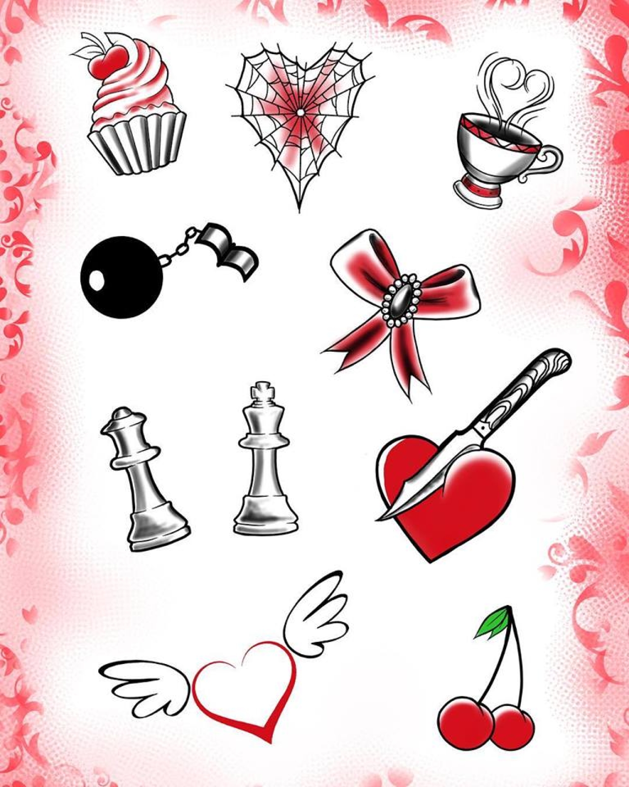 Valentines Day Cupid Tattoo Stock Illustrations  1231 Valentines Day  Cupid Tattoo Stock Illustrations Vectors  Clipart  Dreamstime